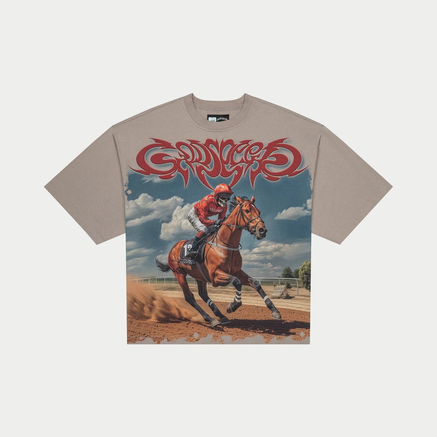 Godspeed Thorough Bred Tee Grey Wash