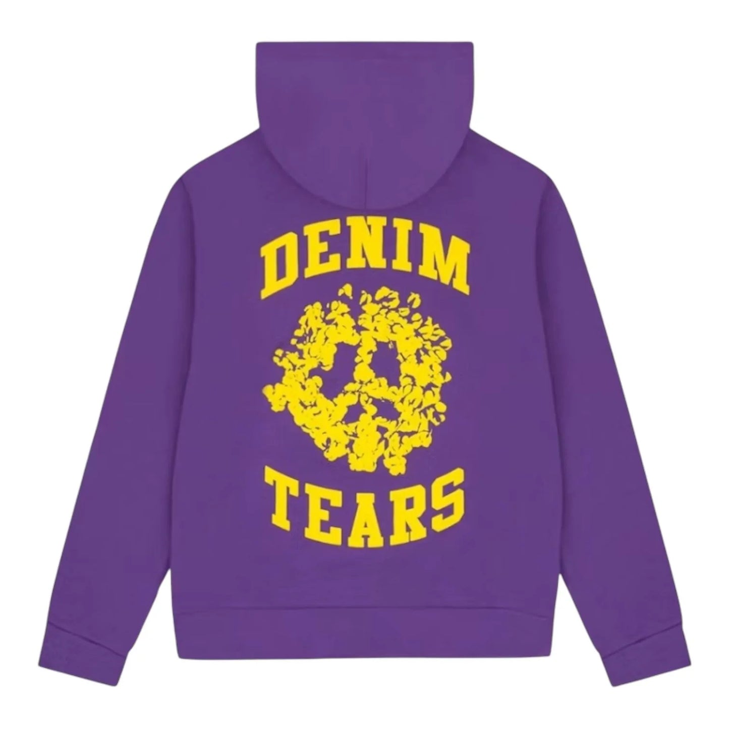 Denim Tears University Zip Up (Purple and Yellow)