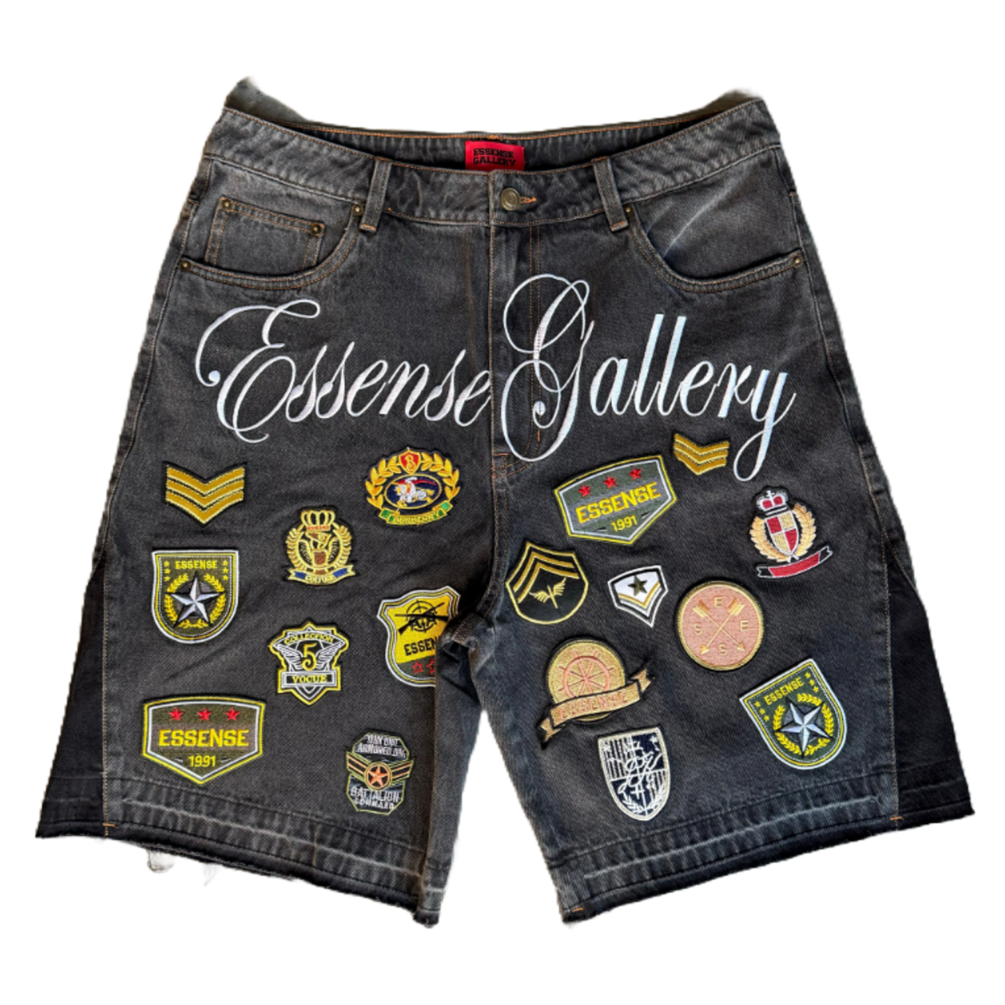 Essense Gallery Patch Jorts