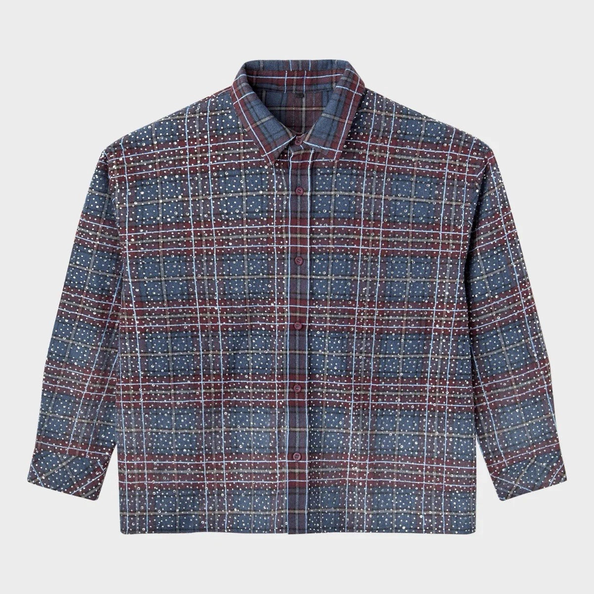 HMDD Disco Flannel (Navy & Red)