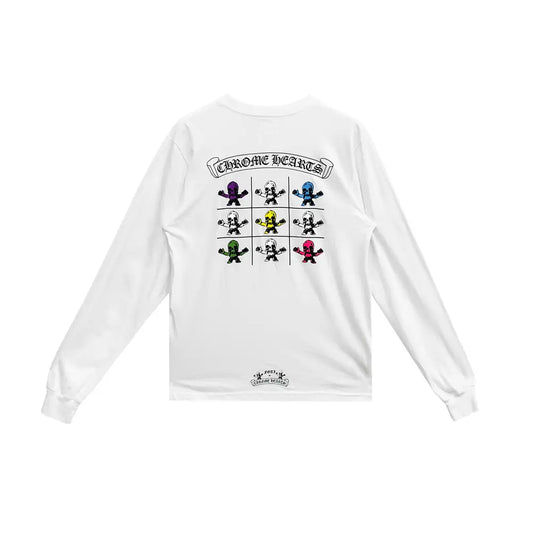 CHROME HEARTS FOTI TIC-TAC-TOE MULTI LONG SLEEVE T-SHIRT