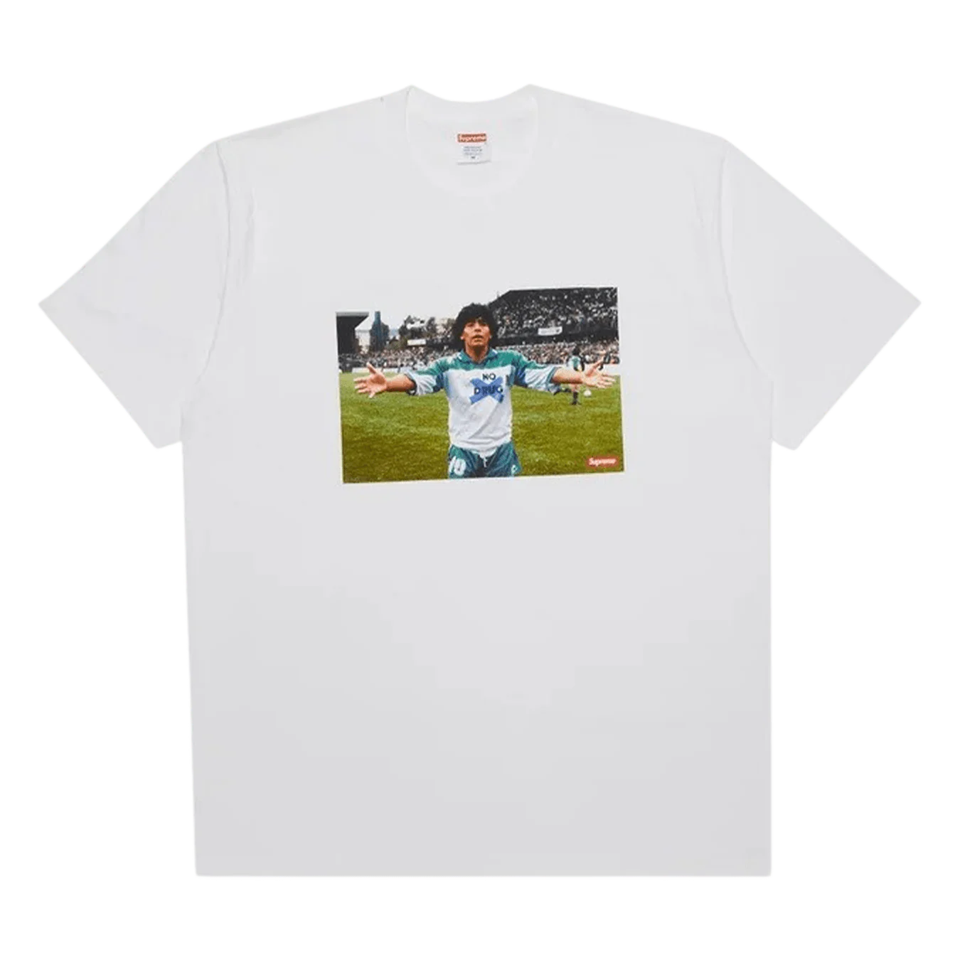 Supreme Maradona Tee White