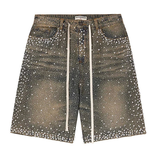 Vale Forever Rainstorm Jorts Mid Wash