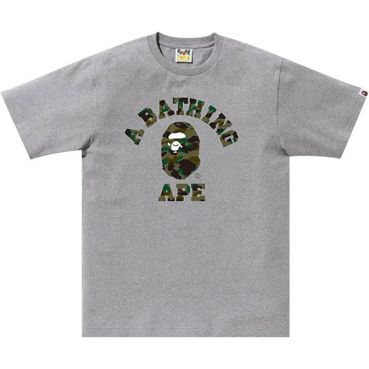 BAPE Men's 1st Camo College Tee