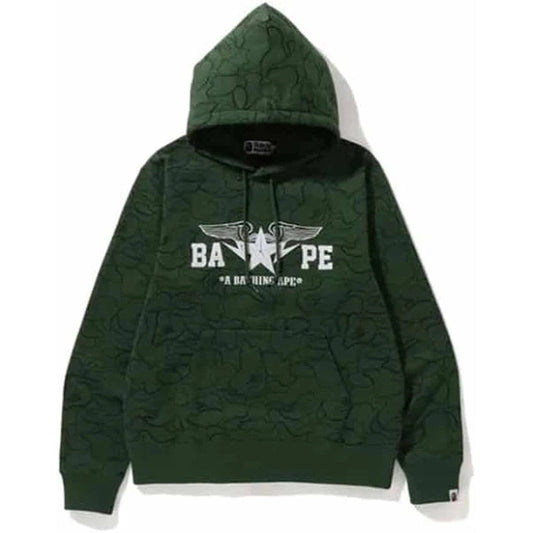 Bape Millitary Green Hoodie