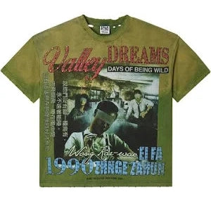 Vale Money Bling Tee Olive